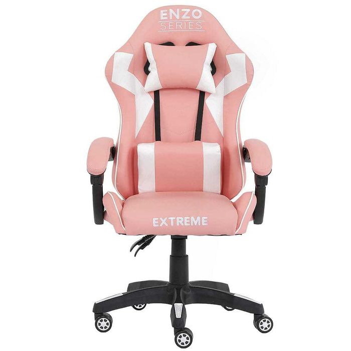 Fotel gamingowy różowy EXTREME ENZO Pink | Twoje stylowe centrum dowodzenia! Regulacja
