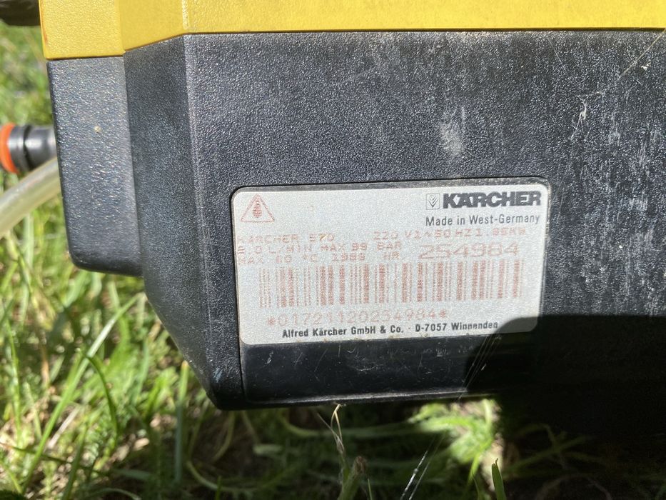 Kärcher 570 kompletny uszkodzony