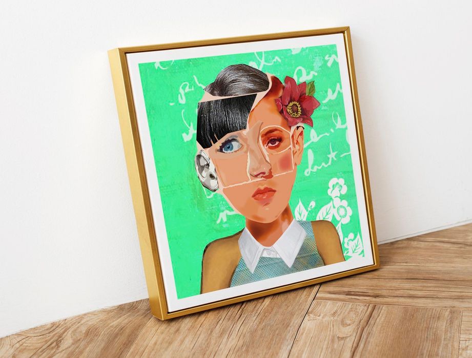 Tela "Many in one" - 50x50cm