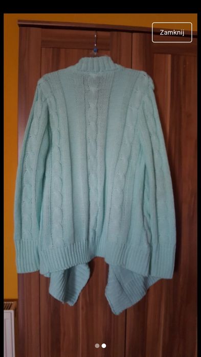Sweter narzuta jak nowy !