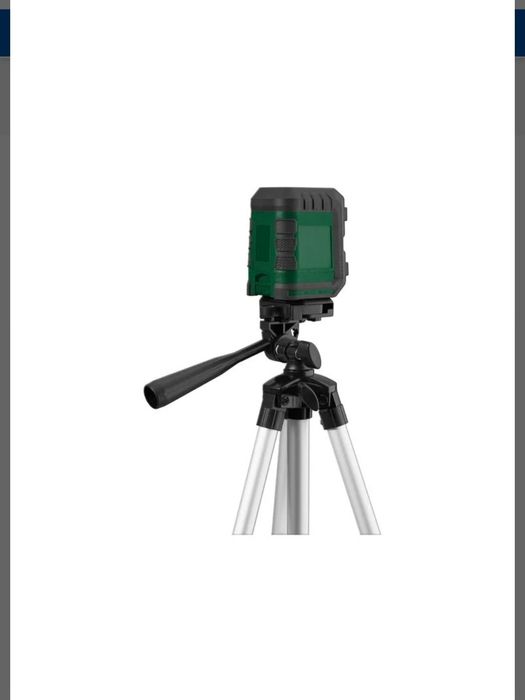 Nível a laser de linha cruzada com tripé parkside