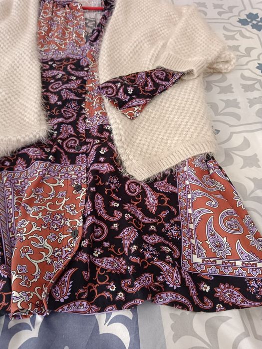 Look Vestido e Casaco