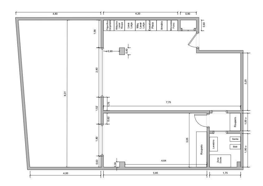T1 com amplo terraço privativo — Avenida Casal Ribeiro, Saldanha