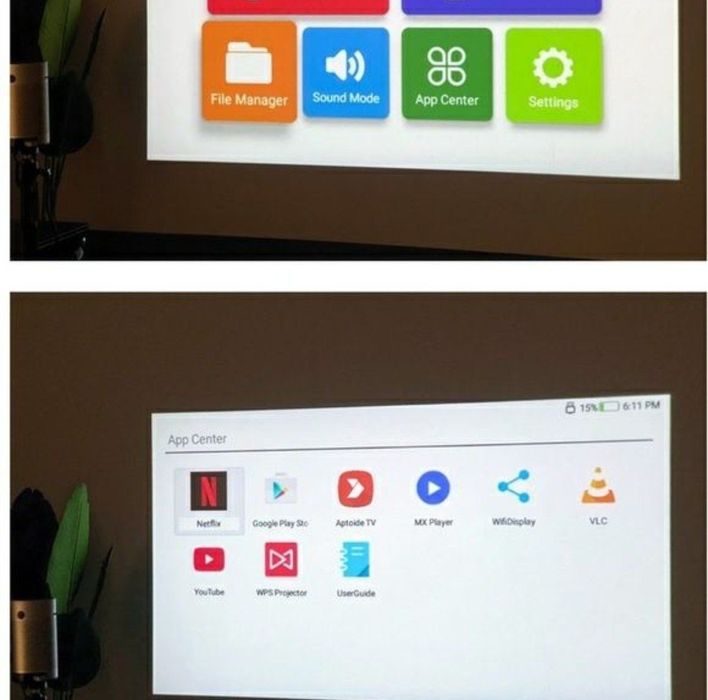 Портативный DLP проектор BYINTEK P7 карманный