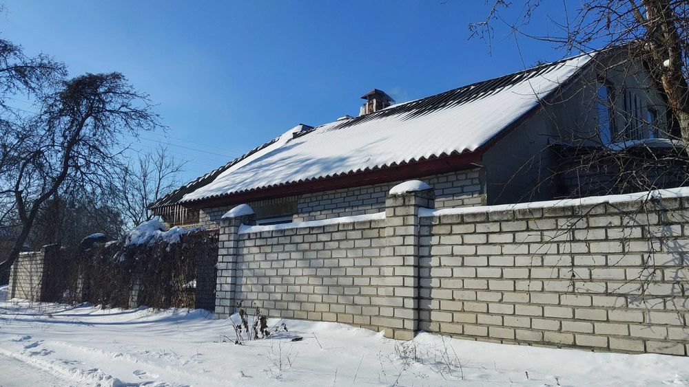 Цегляний будинок!