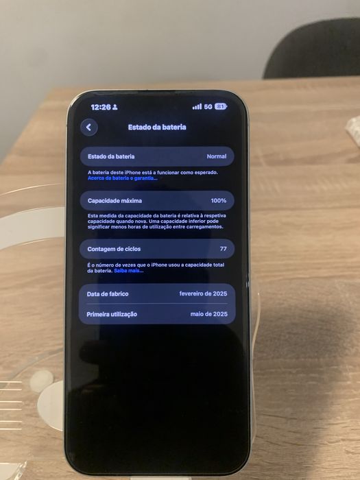 iPhone 16 Plus 128GB – Como Novo, Bateria 100%