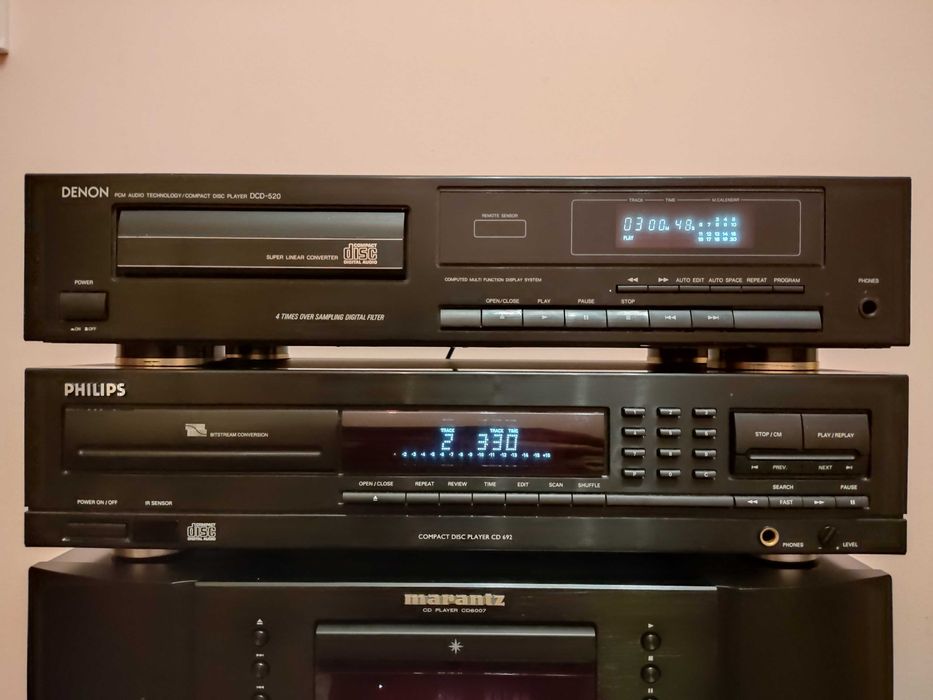 Програвачі Denon DCD-520, Philips CD692,  Marantz DD-82 (обмін)