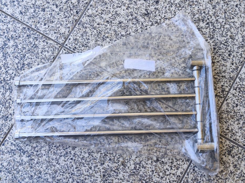 Toalheiro rotativo 4 barras