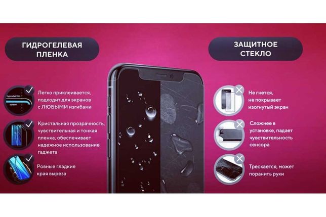 Как снять гидрогелевую пленку