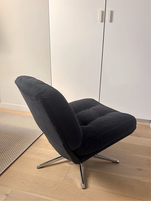 Ikea fotel obrotowy Dyvlinge czarny jak nowy