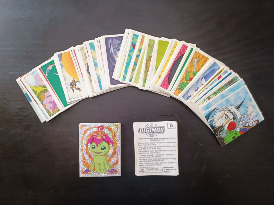 Cromos Digimon panini