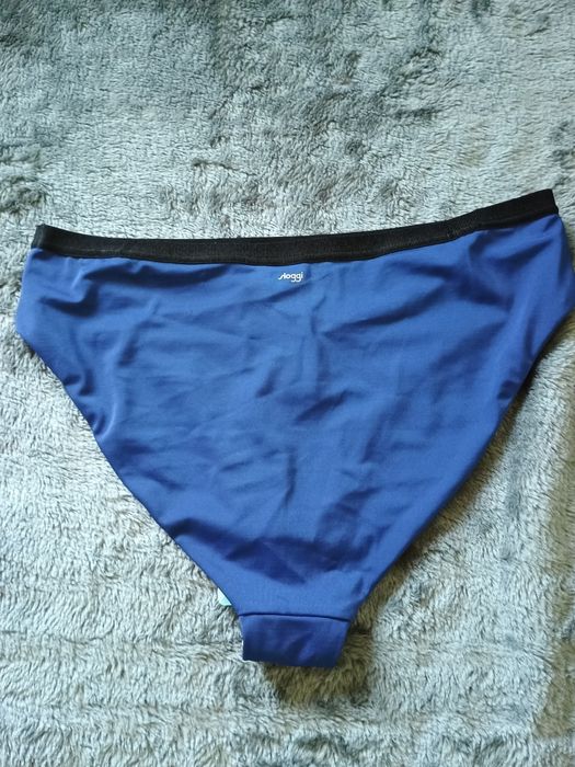Dół od bikini Granatowe highleg Sloggi