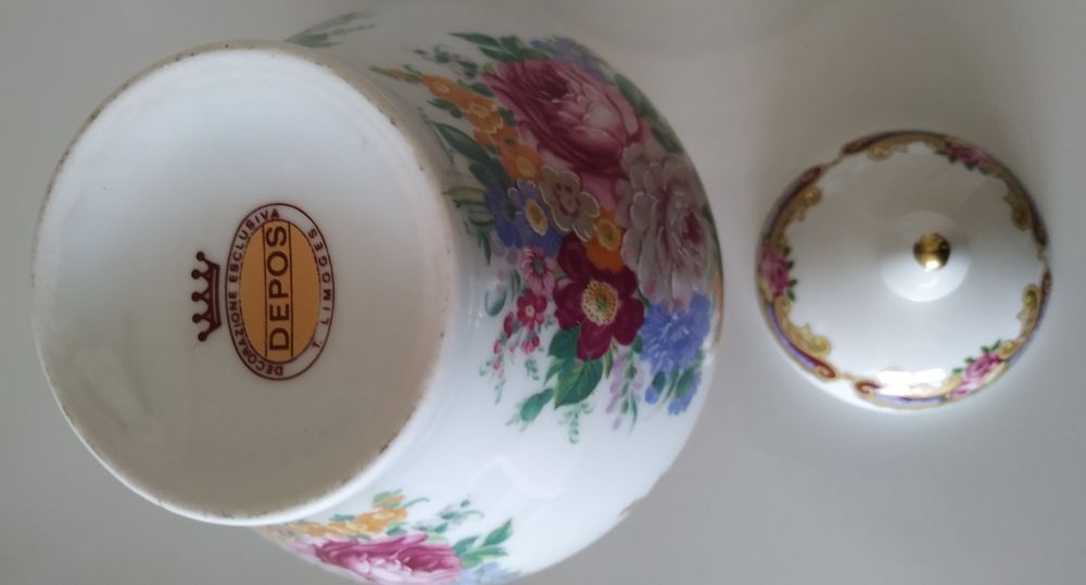 T. Limoges pote em porcelana
