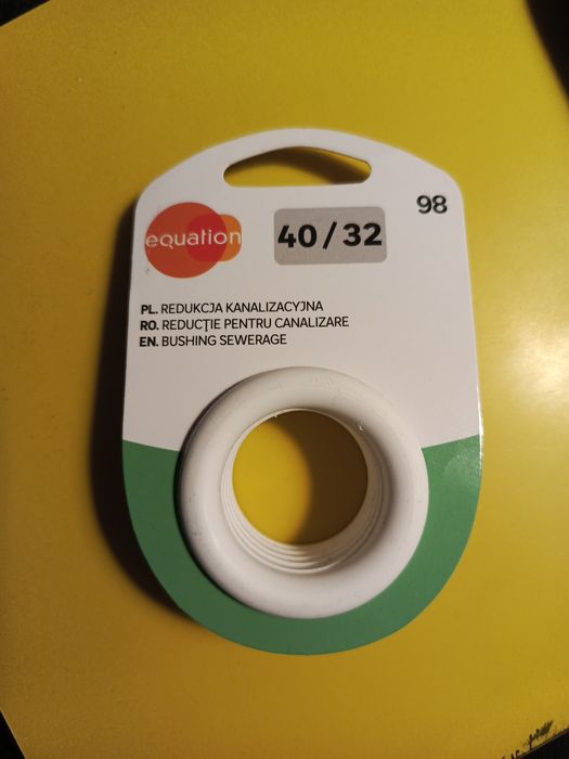 Redukcja gumowa 40 x 32 mm 98 Equation