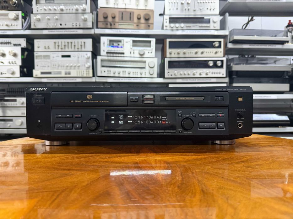 Oddtwarzacz MiniDisc i CD Sony MXD-D3 nagrywarka, Audio Room