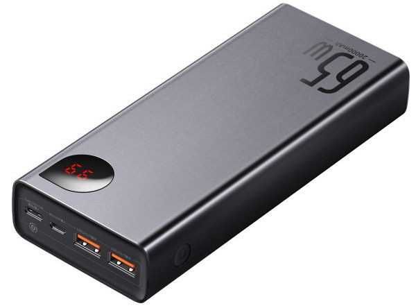 Power Bank Baseus Adaman Metal Digital Display 20000mAh 65W (PPIMDA-D01) Повербанк новий гарантія