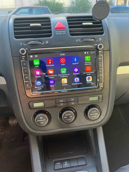 Штатна магнітола для VW Passat Golf Jetta Polo Caddy Touran Tiguan Sharan USB Bluetoth