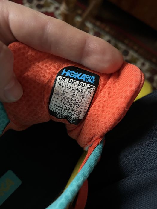 HOKA чоловічі кросівки 32см