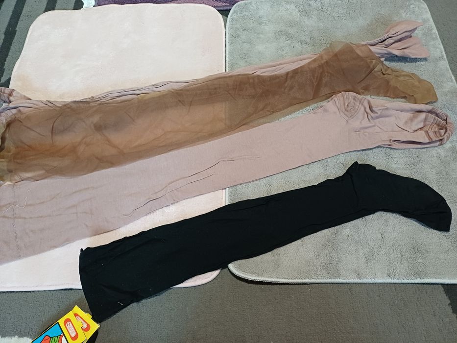 Zakolanówki 12 szt  pończochy nowe grube i cienkie