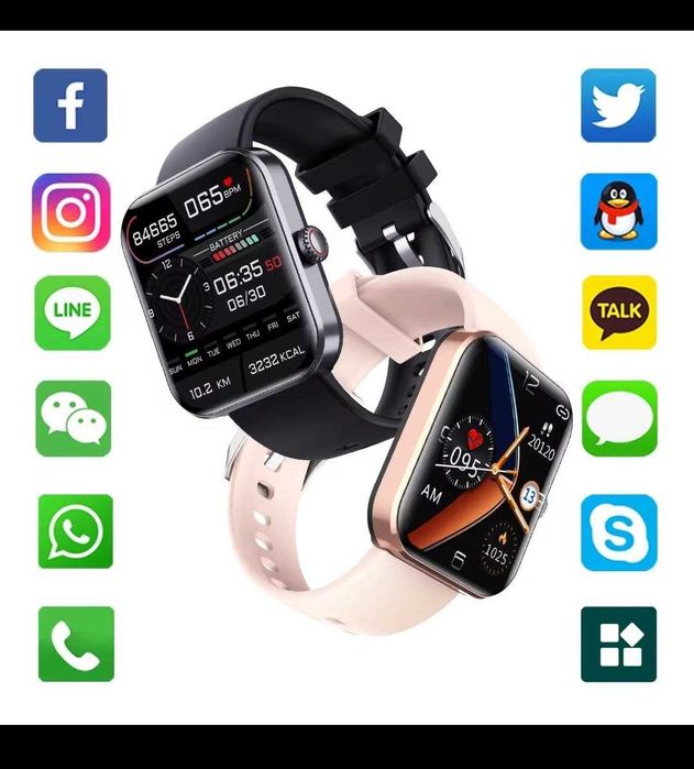 Глюкометр ELEGANT. Смарт годинник. Рівень цукру в крові. Ар.тиск. IP67