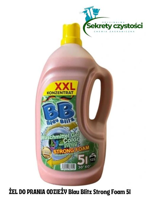Żel do prania BB Koncentrat 5l/color/gęsty i pieniący/125 prań