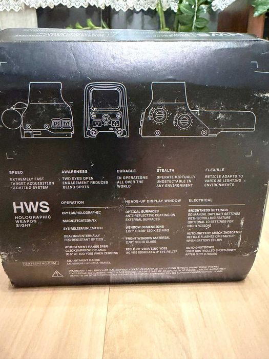 EoTech Kolimator + Powiększalnik