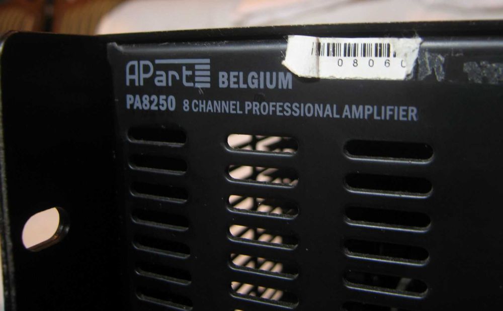 Potężny wzmacniacz 1600W Apart PA8250 sprawny 25 kg