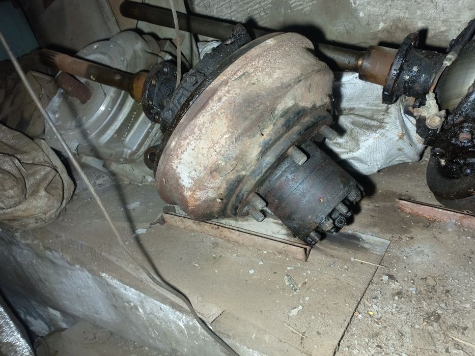 Коробка, раздатка, мосты газ 66