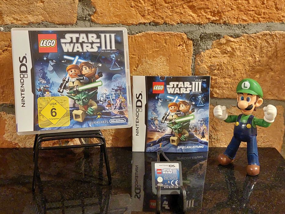 Gra LEGO Star Wars Gwiezdne Wojny III Wojny Klonów NINTENDO DS ja Nowa