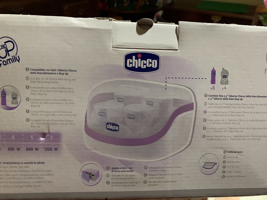 Esterilizador de Biberons CHICCO426335034284462082