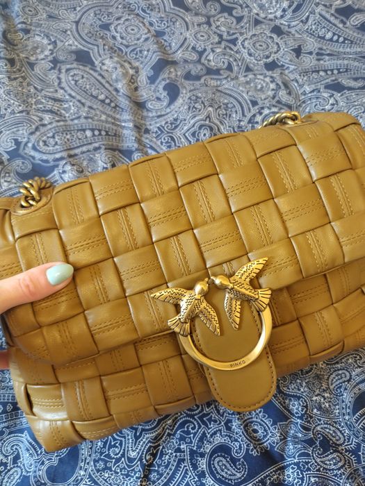 Torebka PINKO Classic Love Bag Puff Weave