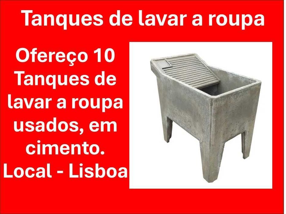 Tanques Lavar Roupa Cimento