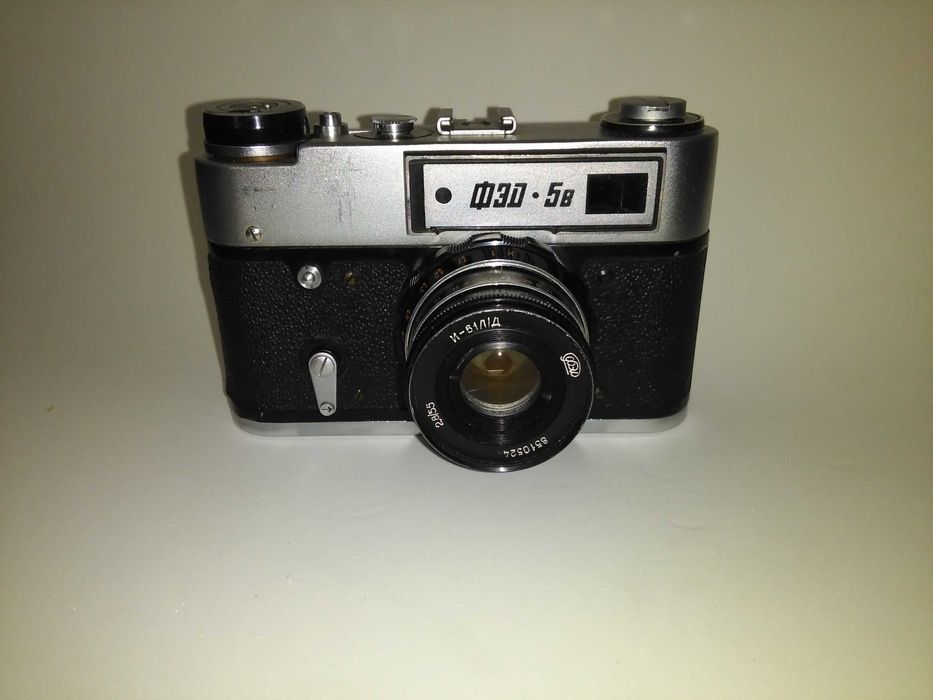 Maquina fotográfica antiga FED-5V (USSR)