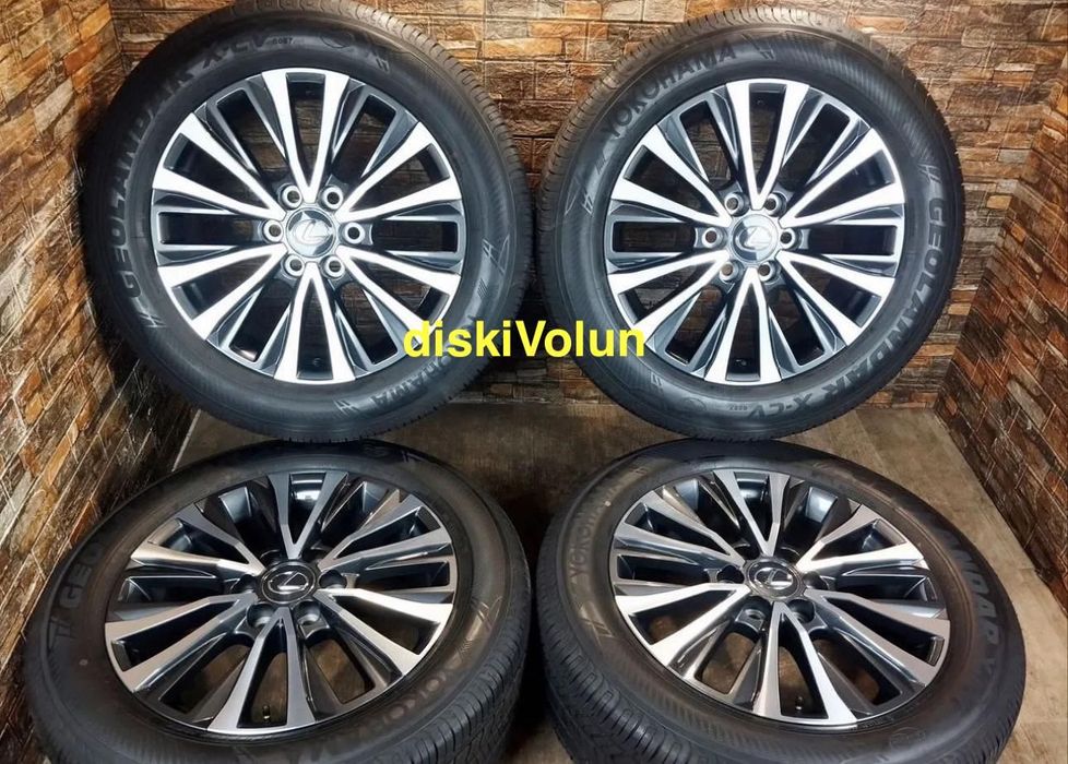 новые оригинальные диски с резиной R20 Lexus LX600 LX500D