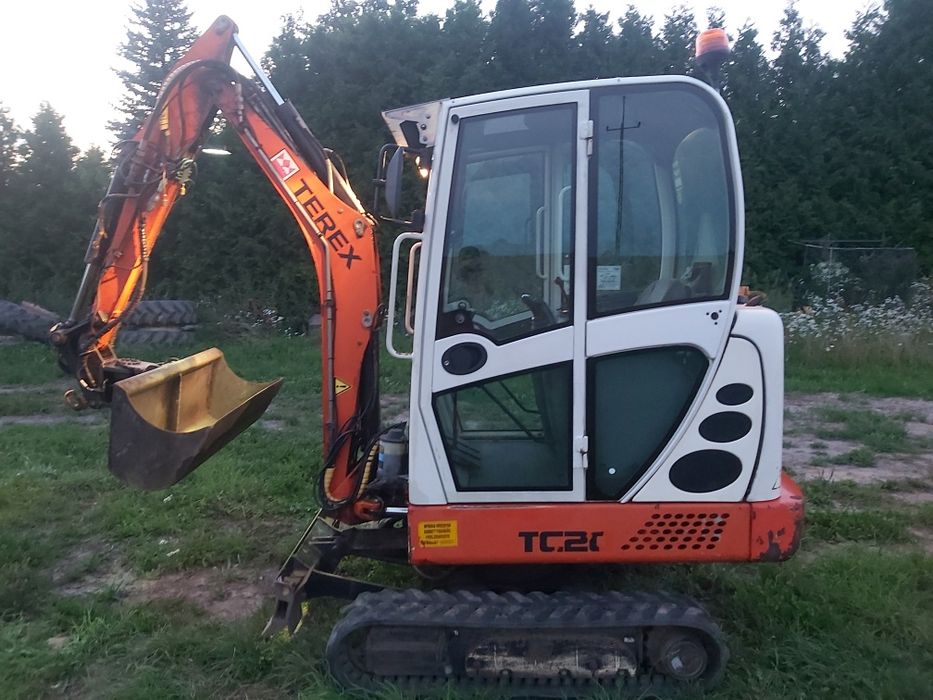 Minikoparka  Terex Tc 20 Rok prod  2008