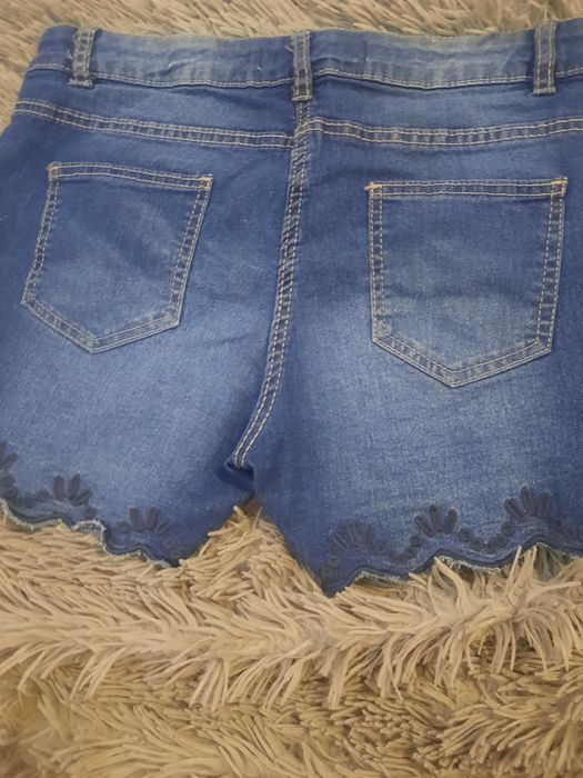 Spodenki, szorty  jeans roz 152