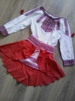 Вышиванка 122-128 для девочки