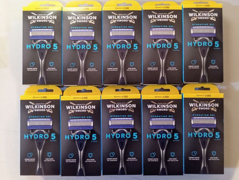 Wilkinson Hydro 5 maszynka do golenia uchwyt +2 wklady 10 opk.