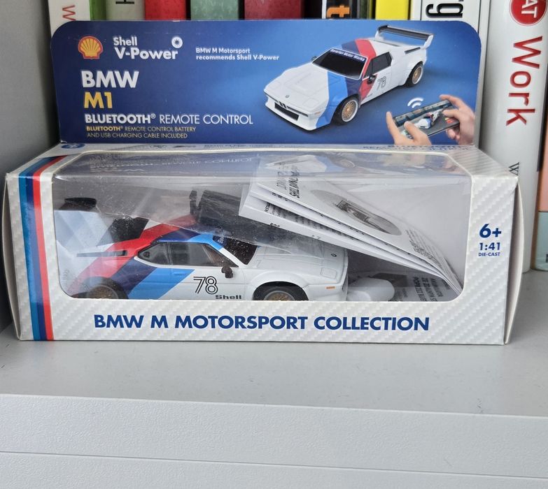 Машинки колекційні BMW Z4 GT3, M5 safety car, M1 від Shell