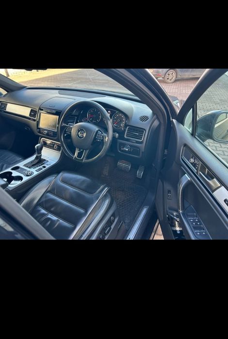 Салон сідушки сидушки карти шкіра шкира VW Volkswagen Touareg NF