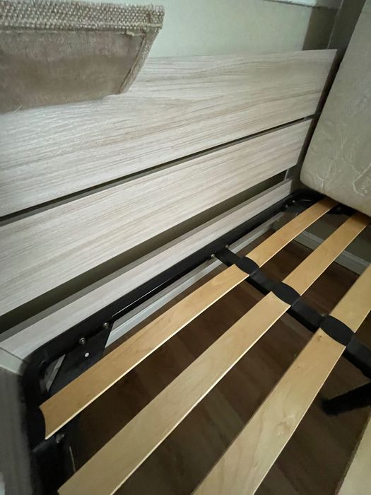 Rama łóżka z solidnym stelażem 120x200 (REZERWACJA)