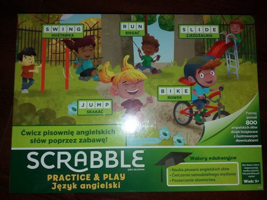 Scrabble Practice&Play 7w języku angielskim