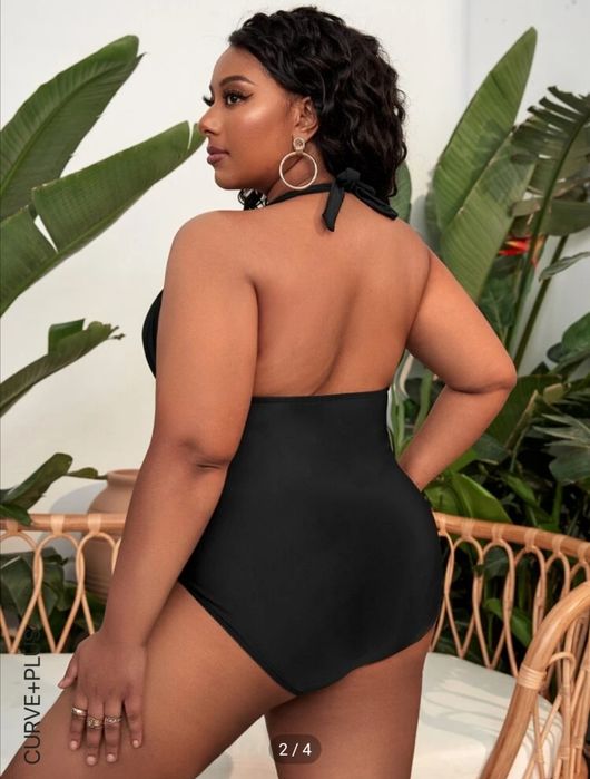 Fato de Banho Preto 2xl