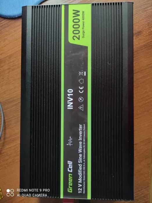 НОВИЙ Інвертор Green Cell® 2000W/4000W 12V-230V | Повна енергонезалежність