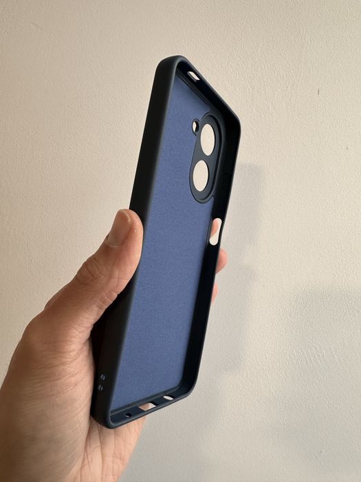 Etui plecki silikon granatowe do XIAOMI REDMI A5