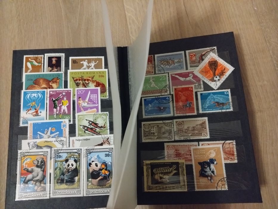 Znaczki z całego świata. Mega kolekcja.