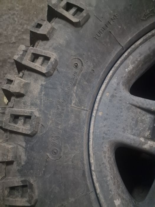 Kola land rover defender discovery 1 5x165,1 r16 MT