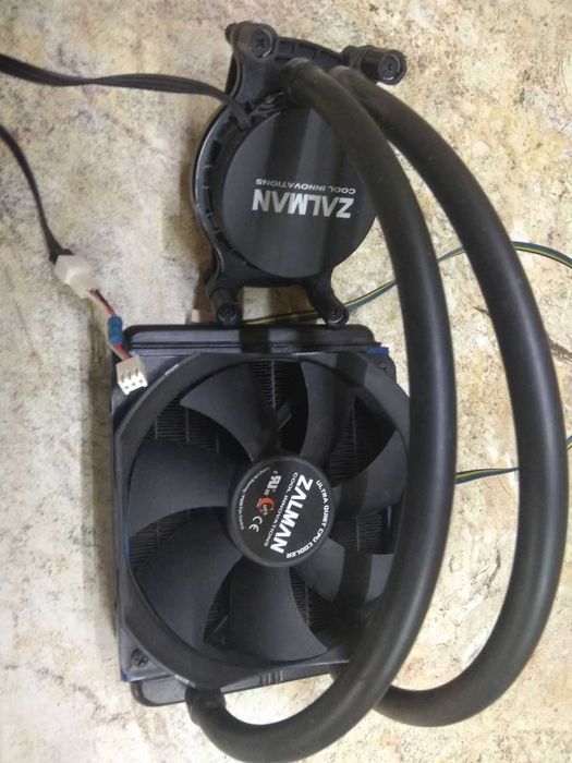 Водяное охлаждение  процессора Zalman Z20LQ крепеление под AMD