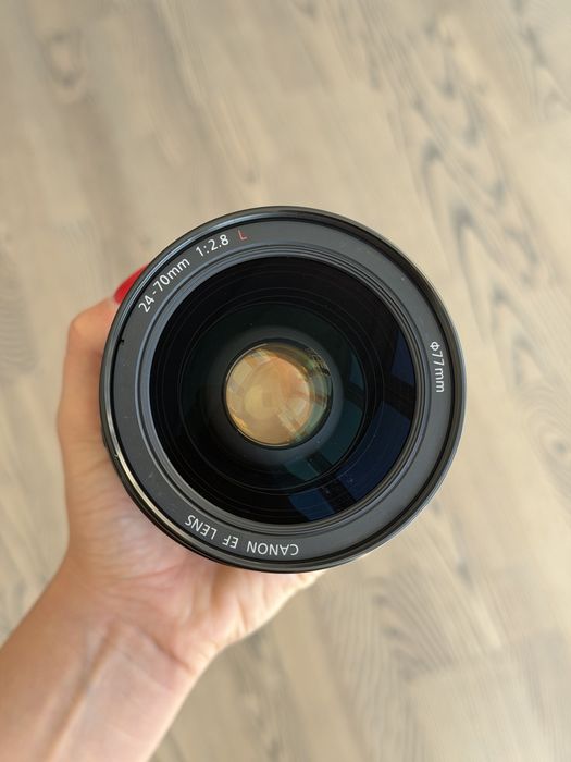 Обʼєктив canon ef 24-70mm 2.8L