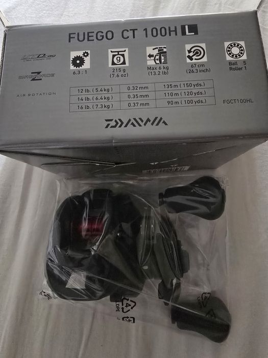 Daiwa Fuego CT 100H L novo